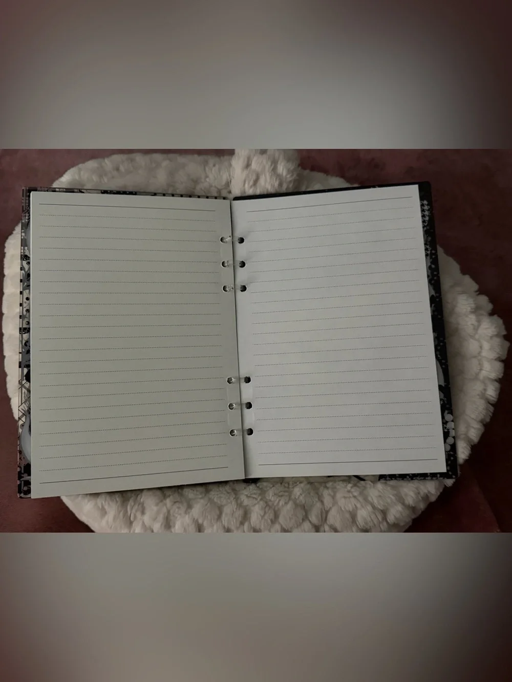 Hello Kitty Black & White Character A5 Shaker Notebook